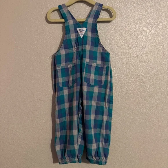 OshKosh‎ B'Gosh Vintage Plaid Overalls - Picture 4 of 5